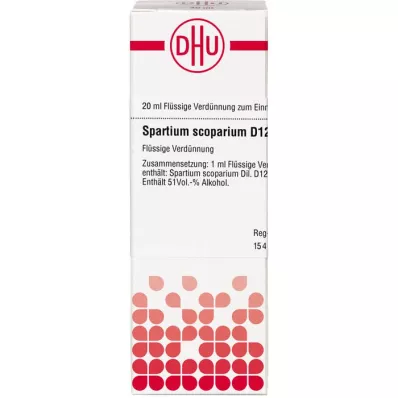 SPARTIUM SCOPARIUM D 12 fortynding, 20 ml