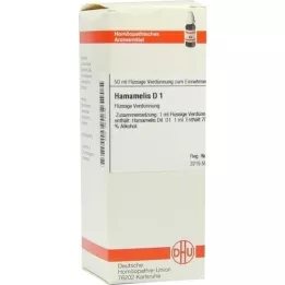 HAMAMELIS D 1 fortynding, 50 ml