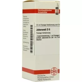 JABORANDI D 6 fortynding, 20 ml