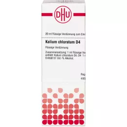 KALIUM CHLORATUM D 4 fortynding, 20 ml