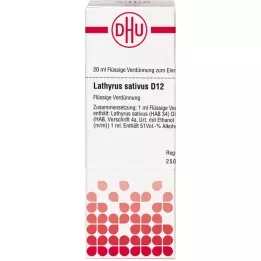 LATHYRUS SATIVUS D 12 fortynding, 20 ml