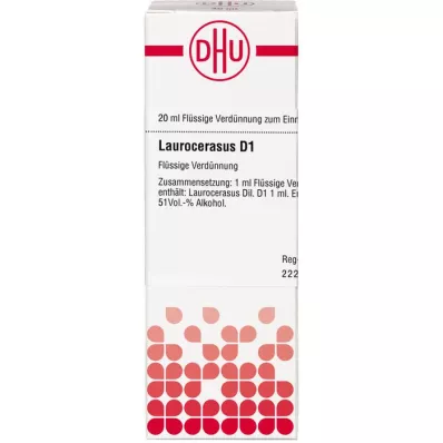 LAUROCERASUS D 1 fortynding, 20 ml