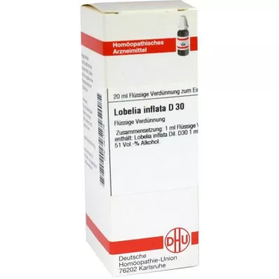 LOBELIA INFLATA D 30 fortynding, 20 ml