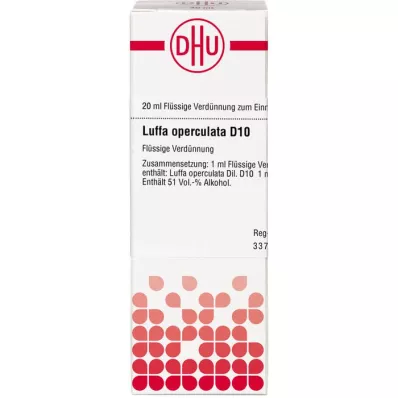 LUFFA OPERCULATA D 10 fortynding, 20 ml