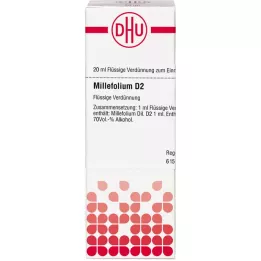 MILLEFOLIUM D 2 fortynding, 20 ml