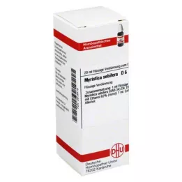 MYRISTICA SEBIFERA D 6 fortynding, 20 ml