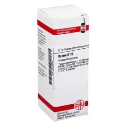 OPIUM D 12 fortynding, 20 ml