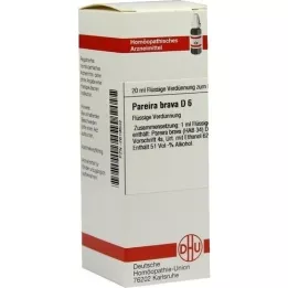 PAREIRA BRAVA D 6 fortynding, 20 ml