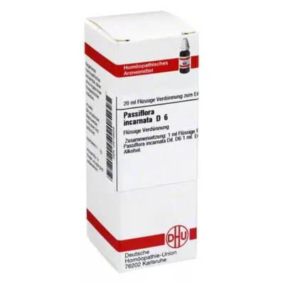PASSIFLORA INCARNATA D 6 fortynding, 20 ml
