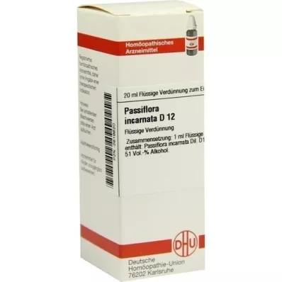 PASSIFLORA INCARNATA D 12 fortynding, 20 ml
