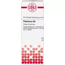 PHYTOLACCA D 8 fortynding, 20 ml