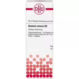 QUASSIA D 3 fortynding, 20 ml