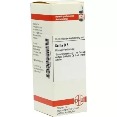 SCILLA D 6 fortynding, 20 ml