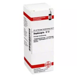 STAPHISAGRIA D 12 fortynding, 20 ml