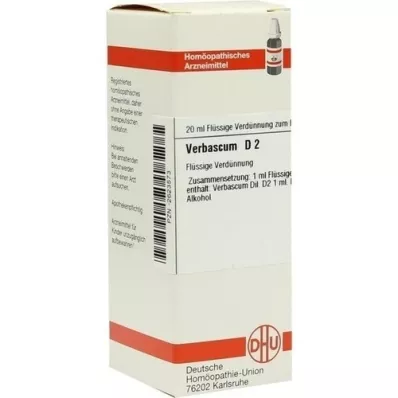 VERBASCUM D 2 fortynding, 20 ml