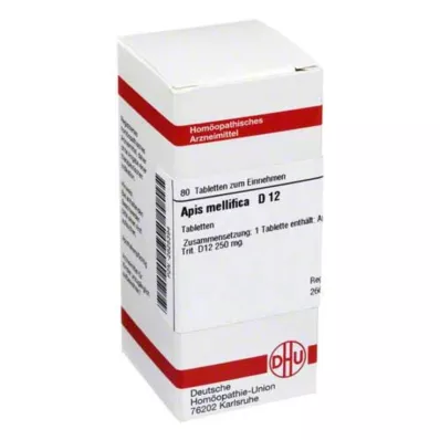 APIS MELLIFICA D 12 tabletter, 80 kapsler