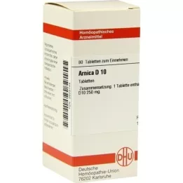 ARNICA D 10 tabletter, 80 kapsler