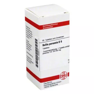 BELLIS PERENNIS D 6 tabletter, 80 kapsler