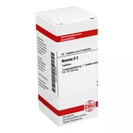 BRYONIA D 2 tabletter, 80 kapsler