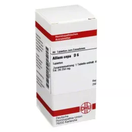 ALLIUM CEPA D 6 tabletter, 80 kapsler