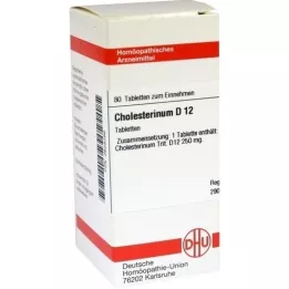 CHOLESTERINUM D 12 tabletter, 80 kapsler