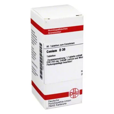 CONIUM D 30 tabletter, 80 kapsler