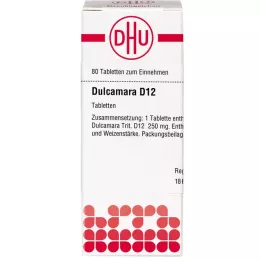 DULCAMARA D 12 tabletter, 80 kapsler