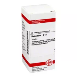 DULCAMARA D 12 tabletter, 80 kapsler
