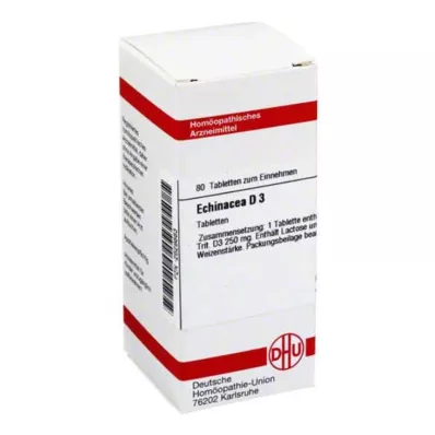 ECHINACEA HAB D 3 Tablete, 80 Capsule