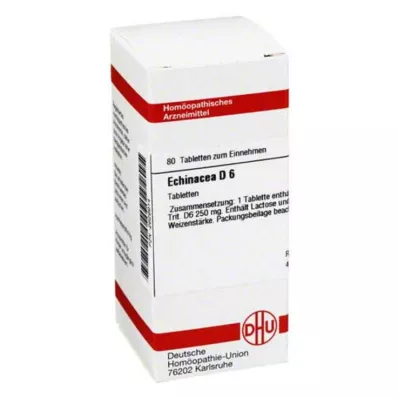 ECHINACEA HAB D 6 tabletter, 80 kapsler