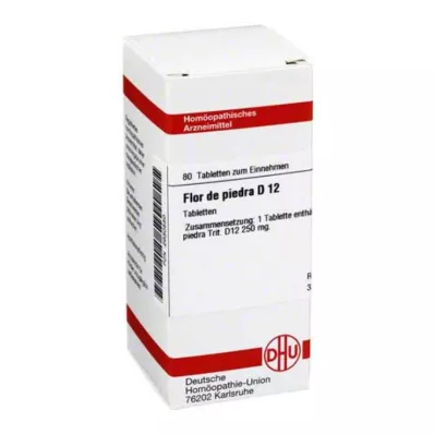 FLOR DE PIEDRA D 12 tabletter, 80 kapsler