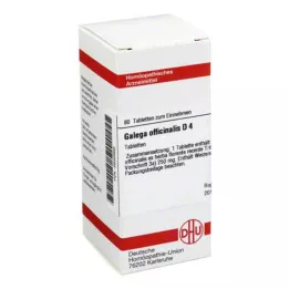 GALEGA officinalis D 4 tabletter, 80 stk