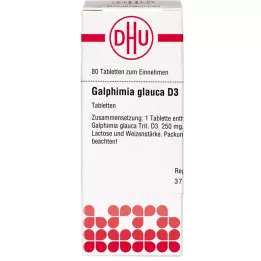 GALPHIMIA GLAUCA D 3-tabletter, 80 kapsler