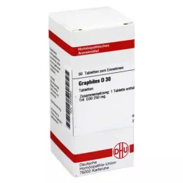 GRAPHITES D 30 Tablete, 80 Capsule