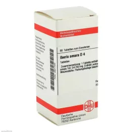 IBERIS AMARA D 4 tabletter, 80 kapsler