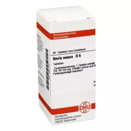 IBERIS AMARA D 6 tabletter, 80 kapsler