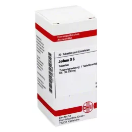 JODUM D 6 tabletter, 80 kapsler