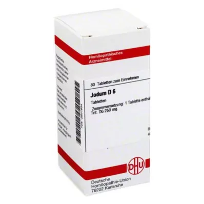 JODUM D 6 tabletter, 80 kapsler