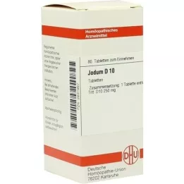 JODUM D 10 Tablete, 80 Capsule