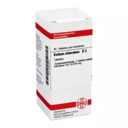 KALIUM CHLORATUM D 3 Tablete, 80 Capsule