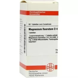 MAGNESIUM FLUORATUM D 4 tabletter, 80 kapsler