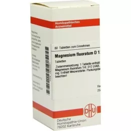 MAGNESIUM FLUORATUM D 12 tabletter, 80 kapsler