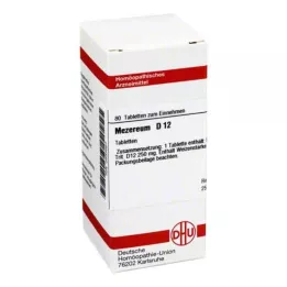 MEZEREUM D 12 tabletter, 80 kapsler