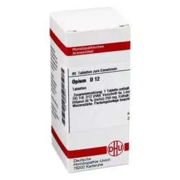 OPIUM D 12 tabletter, 80 kapsler