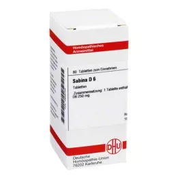 SABINA D 6 tabletter, 80 kapsler