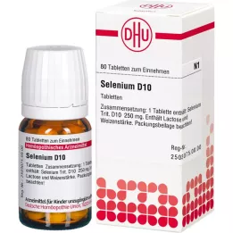 SELENIUM D 10 tabletter, 80 kapsler