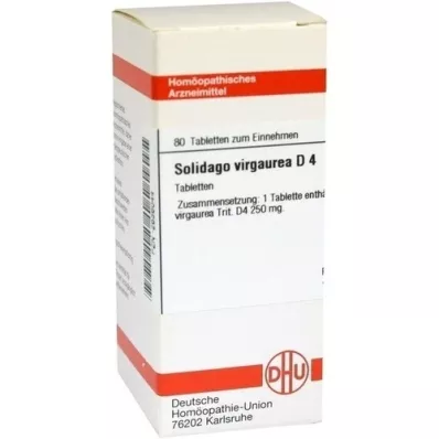 SOLIDAGO VIRGAUREA D 4 tabletter, 80 kapsler