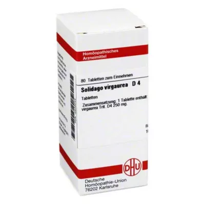SOLIDAGO VIRGAUREA D 4 tabletter, 80 kapsler