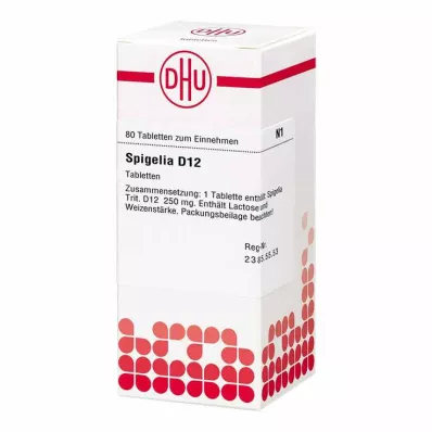 SPIGELIA D 12 tabletter, 80 kapsler