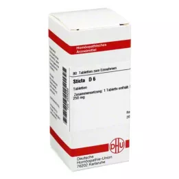 STICTA D 6 tabletter, 80 kapsler